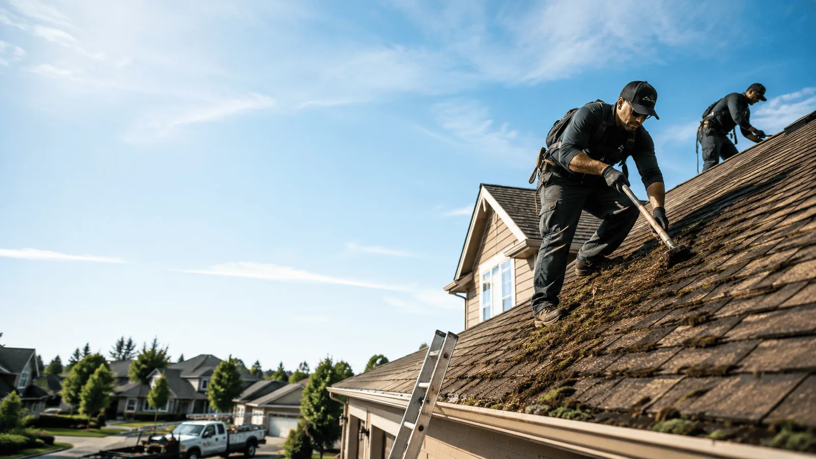 Roof Moss Removal in Woodstown, NJ near me